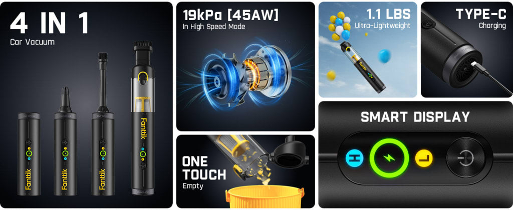 tyfoon™ Cordless AutoCare Vacuum Cleaner