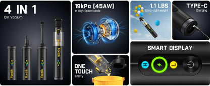 tyfoon™ Cordless AutoCare Vacuum Cleaner